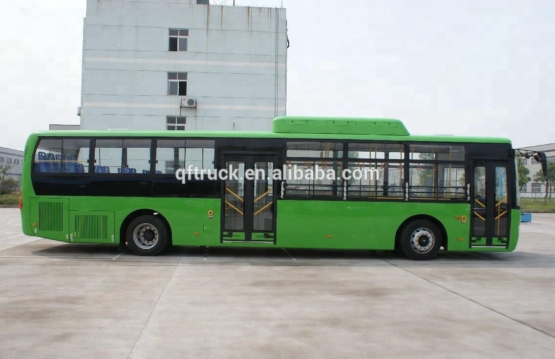 Dongfeng EQ6120N 4X2 12m luxury 38 seats CNG city bus for sale