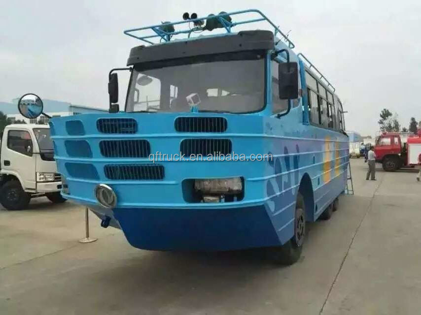 Dongfeng Amphibious 6x6 sightseeing boat truck for sale