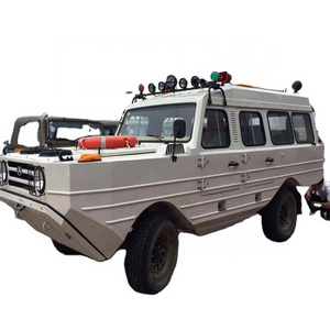 China 4x4 off road amphibious truck and boat for 8 people