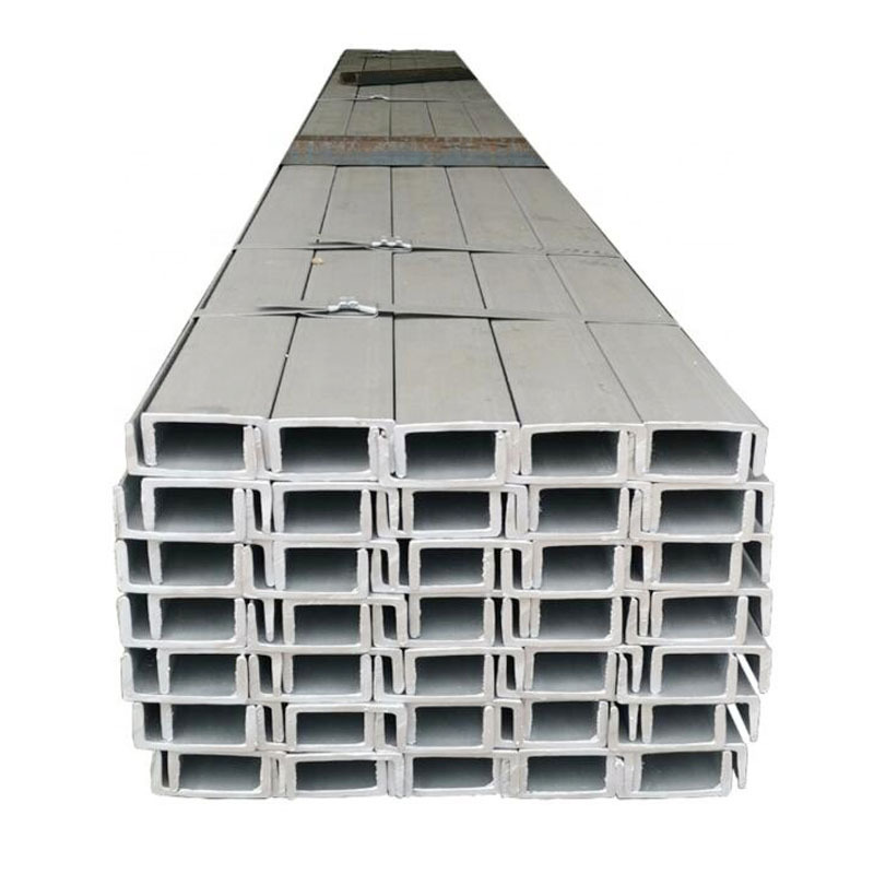 Stainless steel U shape channel bar for construction decoration