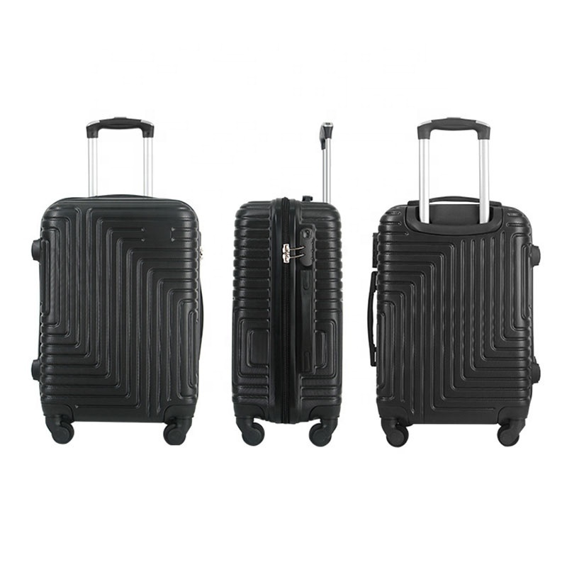 Hot sale 20 inch 24 inch 28 inch Hard shell ABS PC maletas de viaje set Luggage 3pcs luggage travel bags carry on suitcase