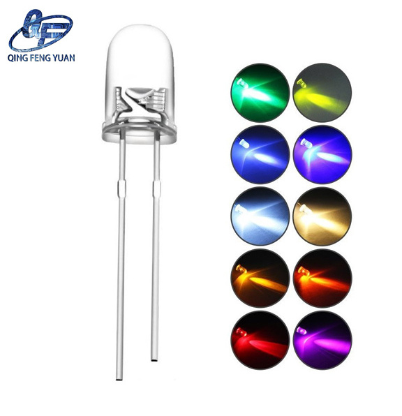 Best price common anode cathode Red Blue Green tri color 4pin 10mm RGB LED diode for lights