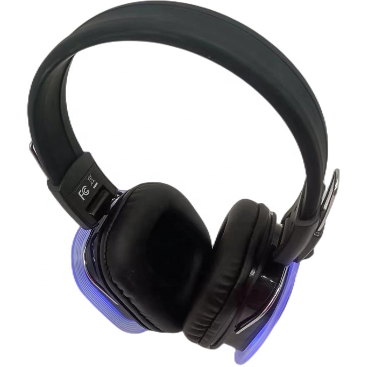 Super bass headphones stereo silent disco headphone for factory price