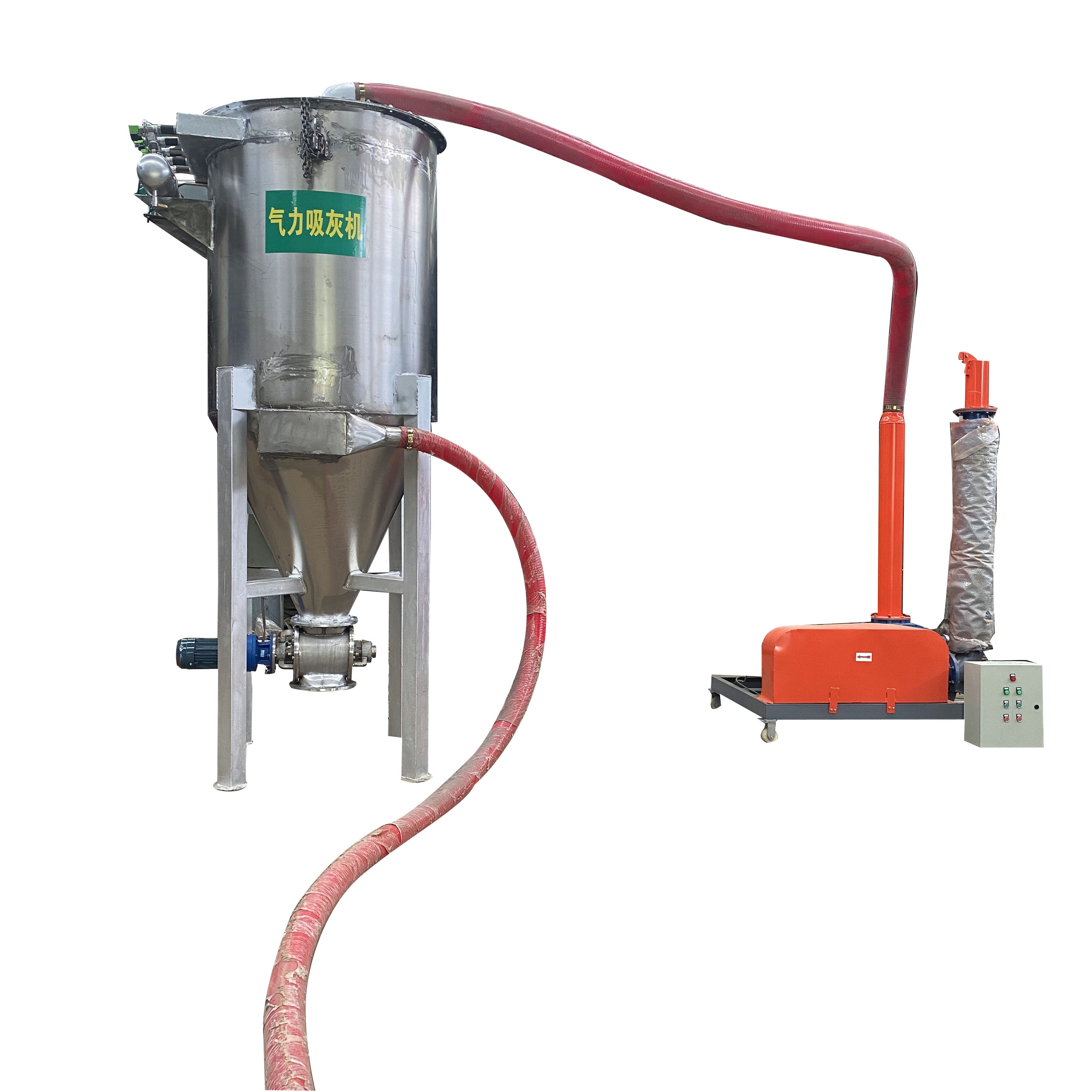 Industrial powder pneumatic conveyor High lift power plant blast furnace pneumatic conveyor Pulse powder suction machine