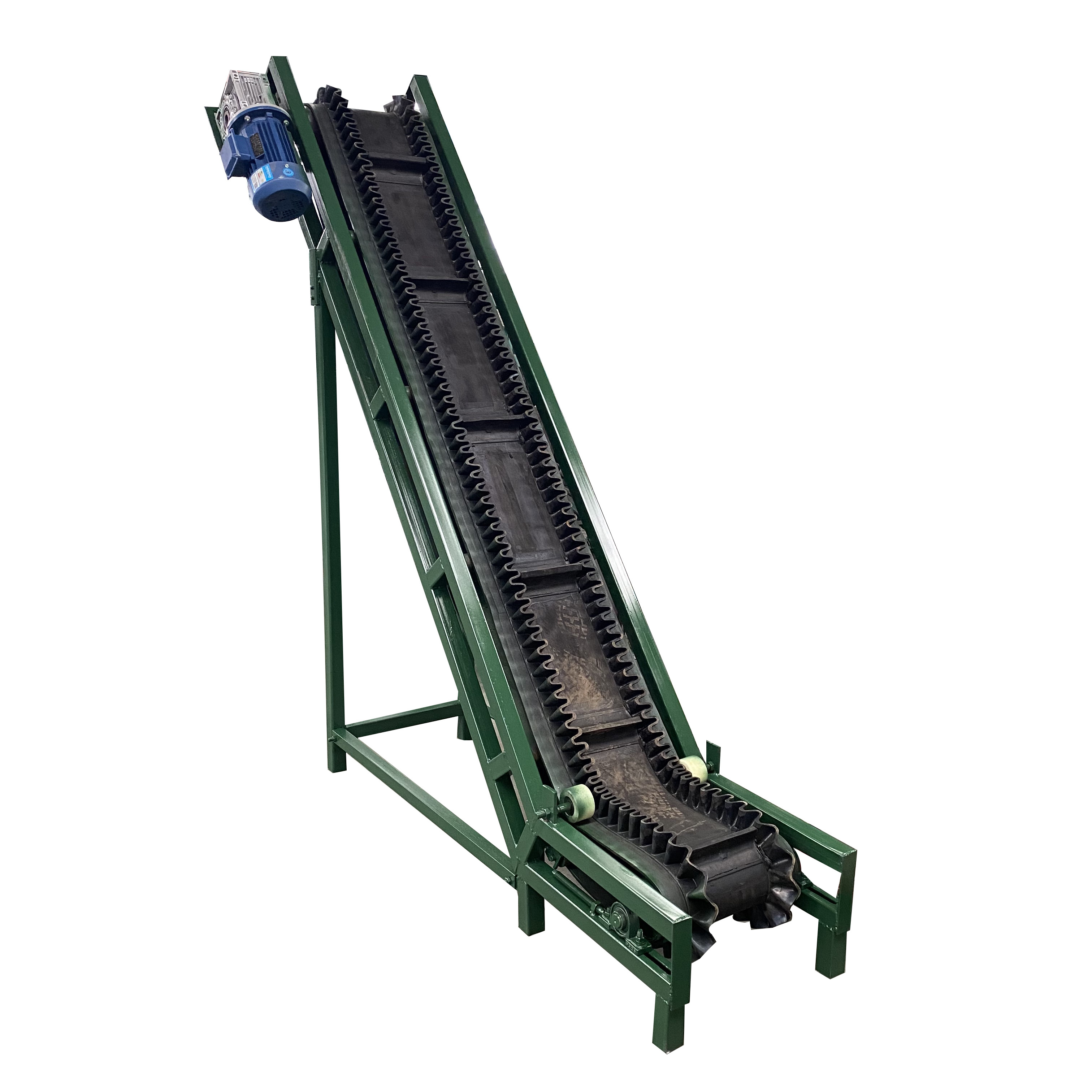 Bagged cassava starch handling car belt conveyor Belt conveyor for cement loading and unloading trucks