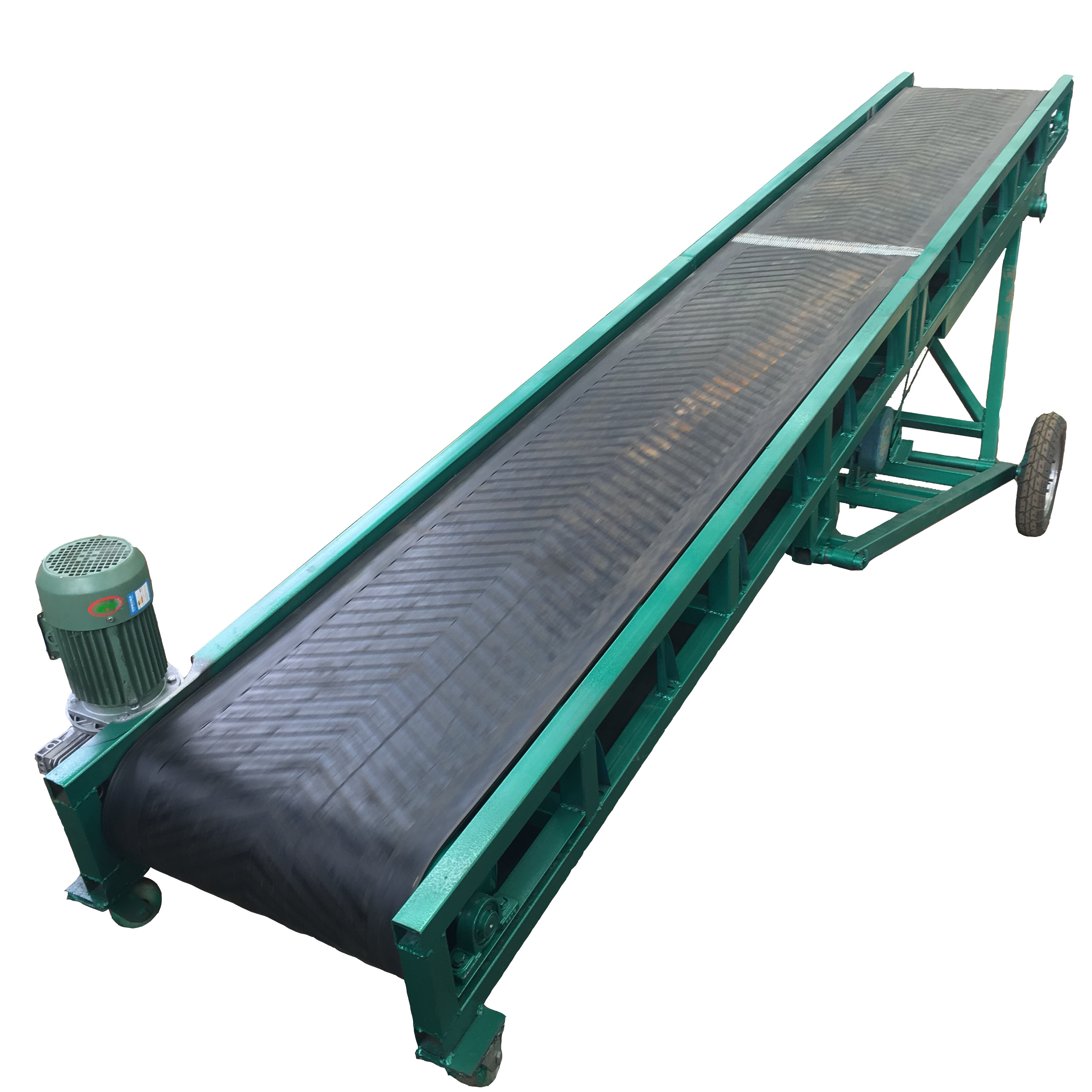 Supply firewood belt conveyor Box beer loading and unloading truck belt conveyor