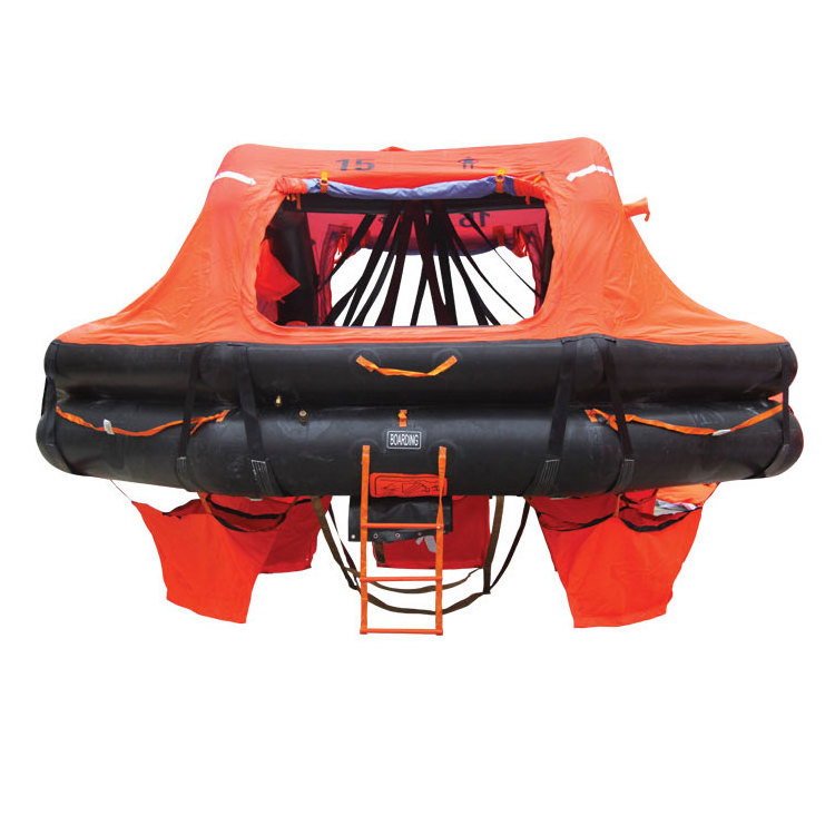 ISO9650-1 4 person Leisure Liferaft Yacht Life Raft with valise or canister