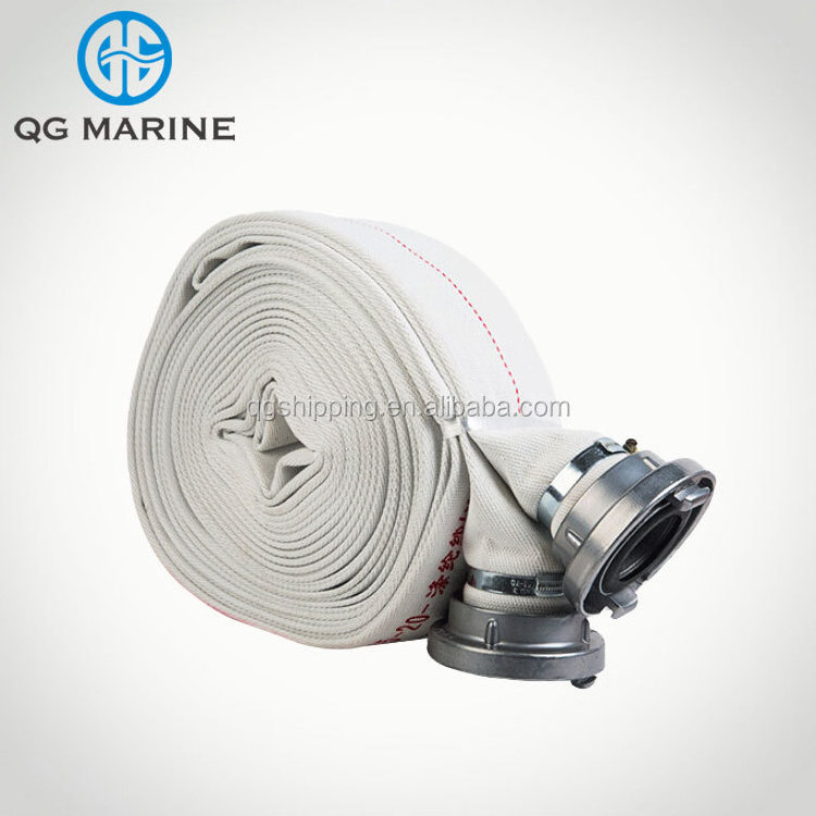 Sea lay flat fire hose roller