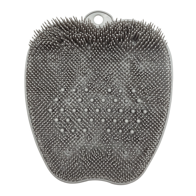 Bath Massage Cushion Brush with Suction Cups Bathroom Wash Foot Mat Exfoliating Dead Skin Foot Brush