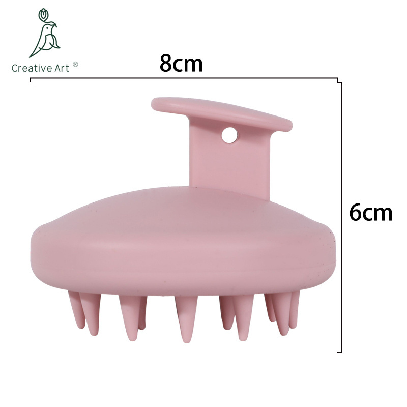 Professional Factory  Eco Friendly Head Scalp Massager silicone shampoo brush Silicone Scalp Massage Brush