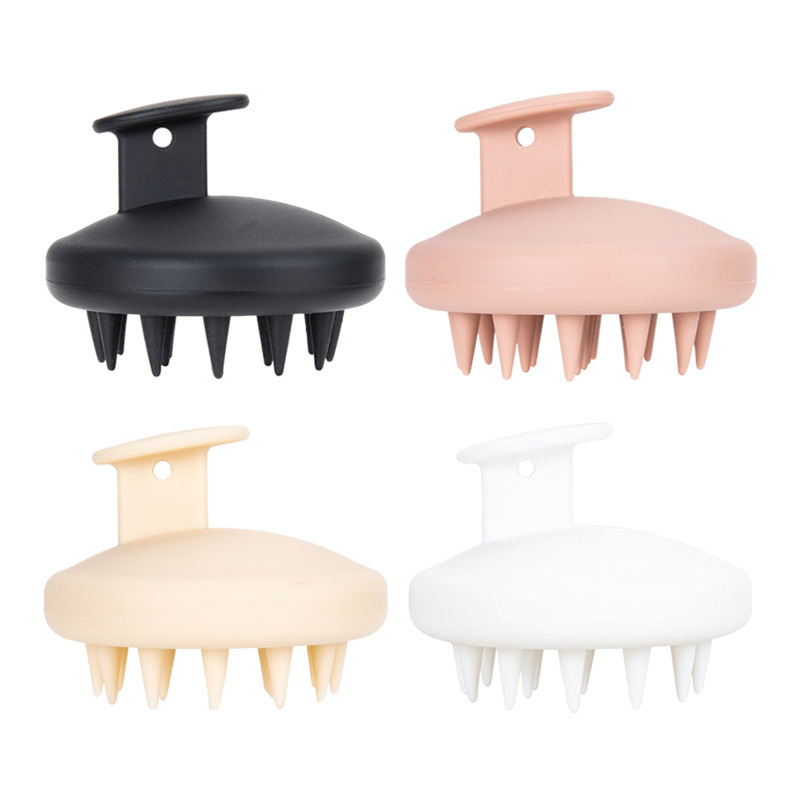 Professional Factory  Eco Friendly Head Scalp Massager silicone shampoo brush Silicone Scalp Massage Brush