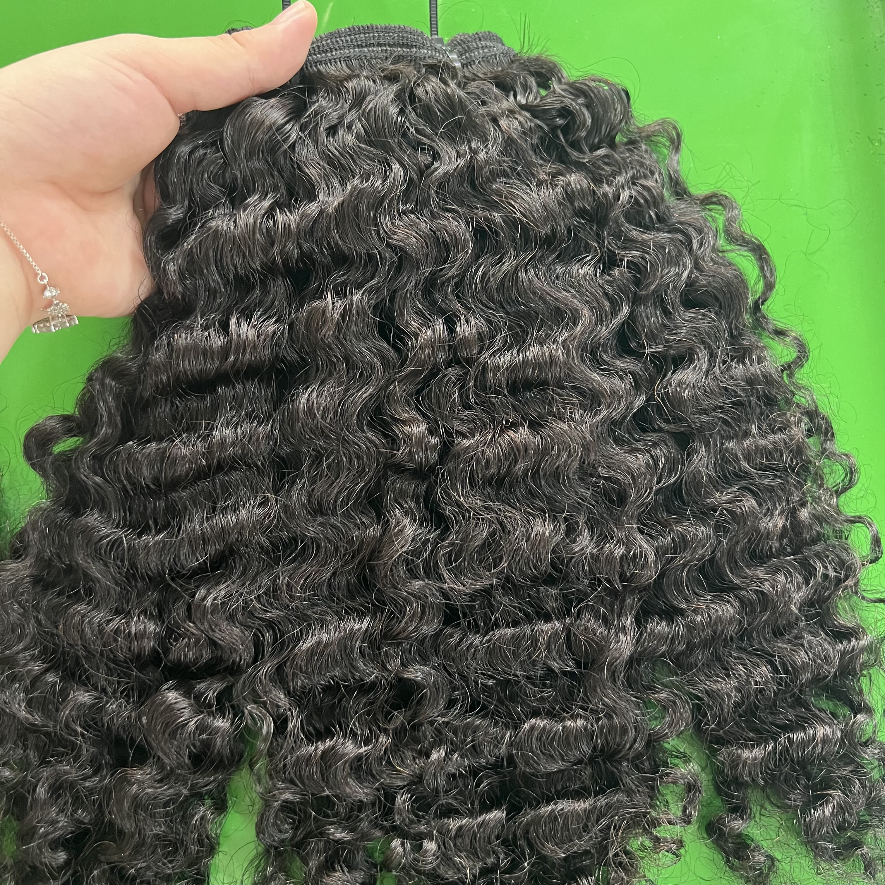 Top Selling Burmese Curly Raw Hair 100% Natural Color 100% Raw Unprocessed Human Hair, Burmese Curly Vietnamese Hair Extensions