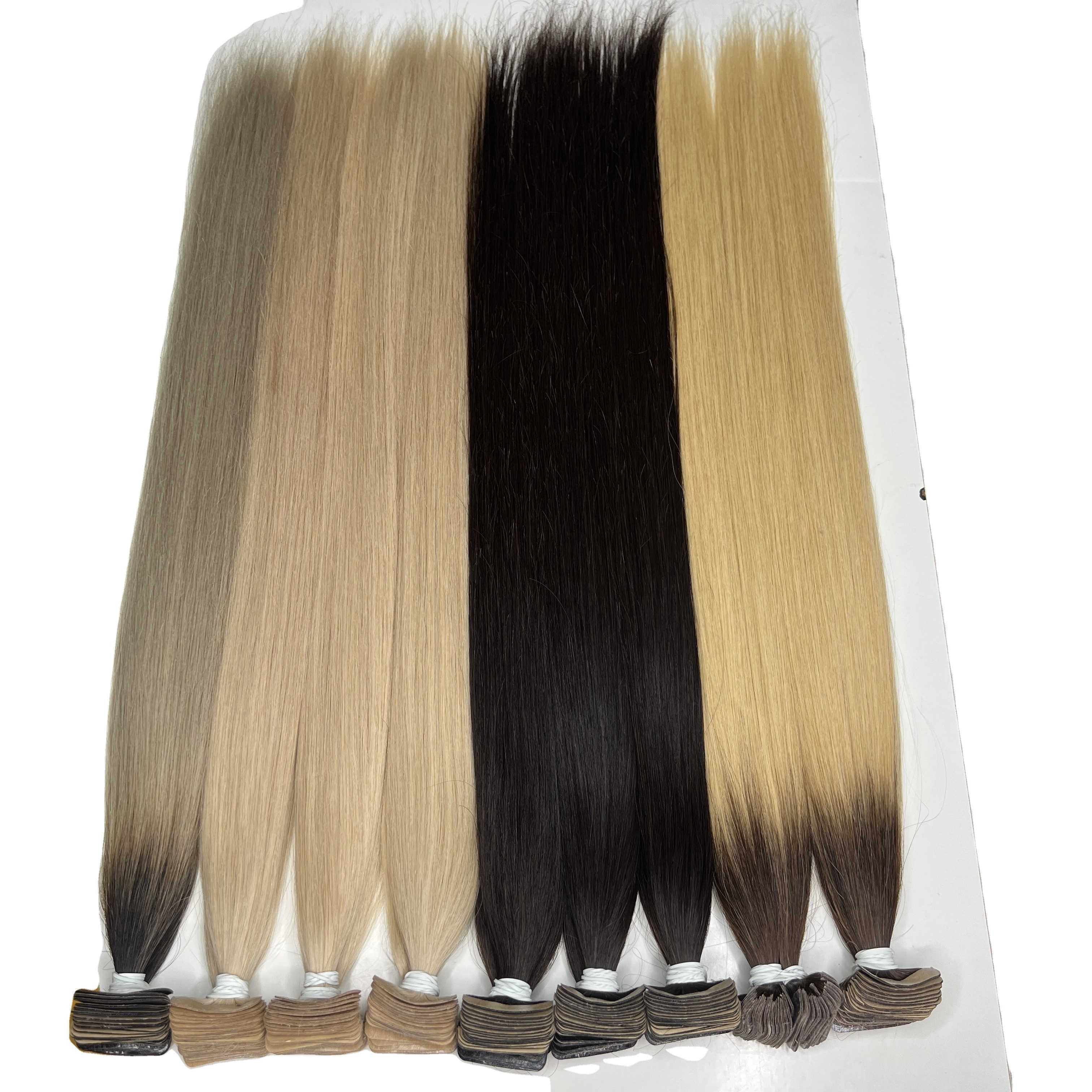 Bone Straight In Bundle And Tape In Human Hair Extensions Cloudy Viet Nam Hair Vendor Hair Stylist Raw Virgin