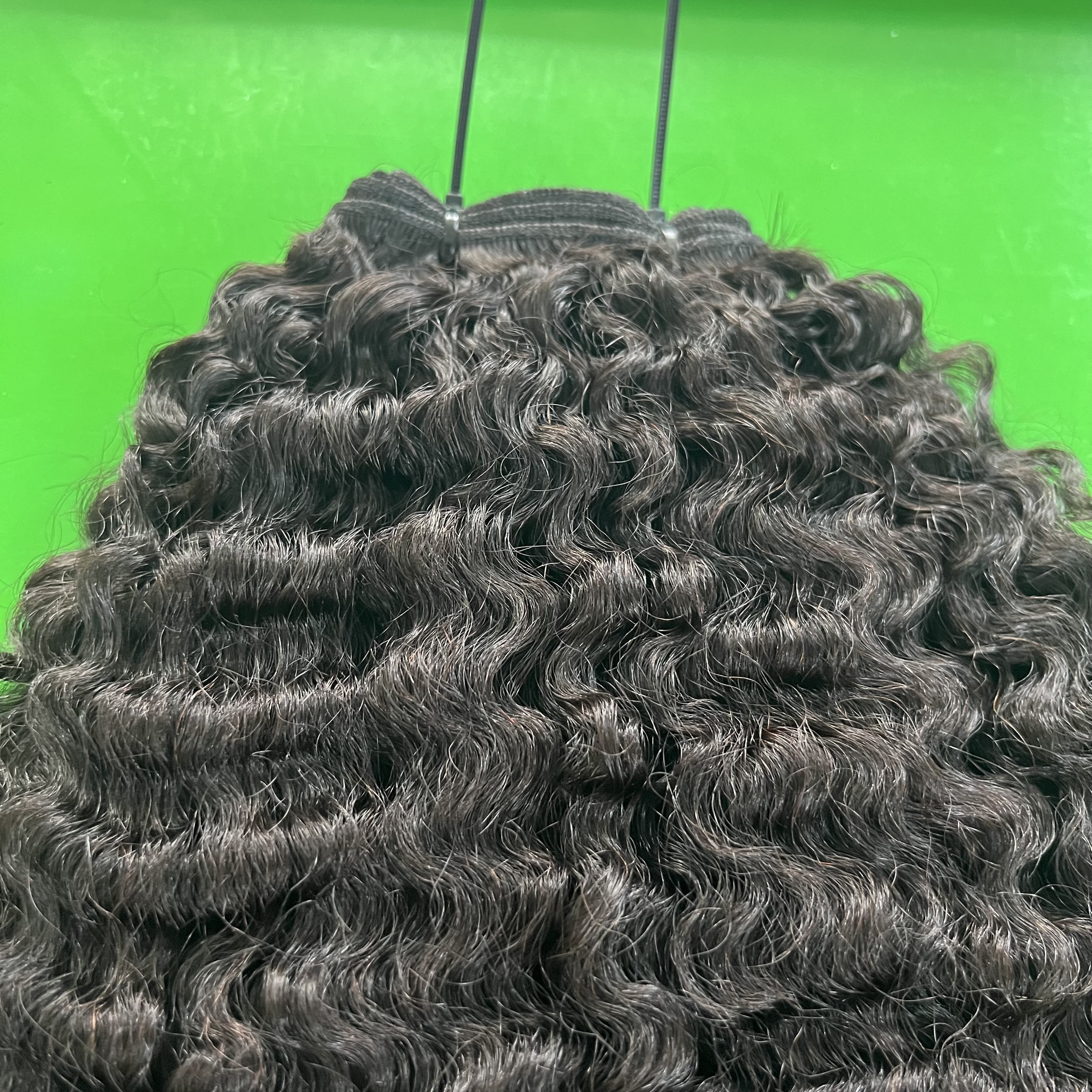 Top Selling Burmese Curly Raw Hair 100% Natural Color 100% Raw Unprocessed Human Hair, Burmese Curly Vietnamese Hair Extensions