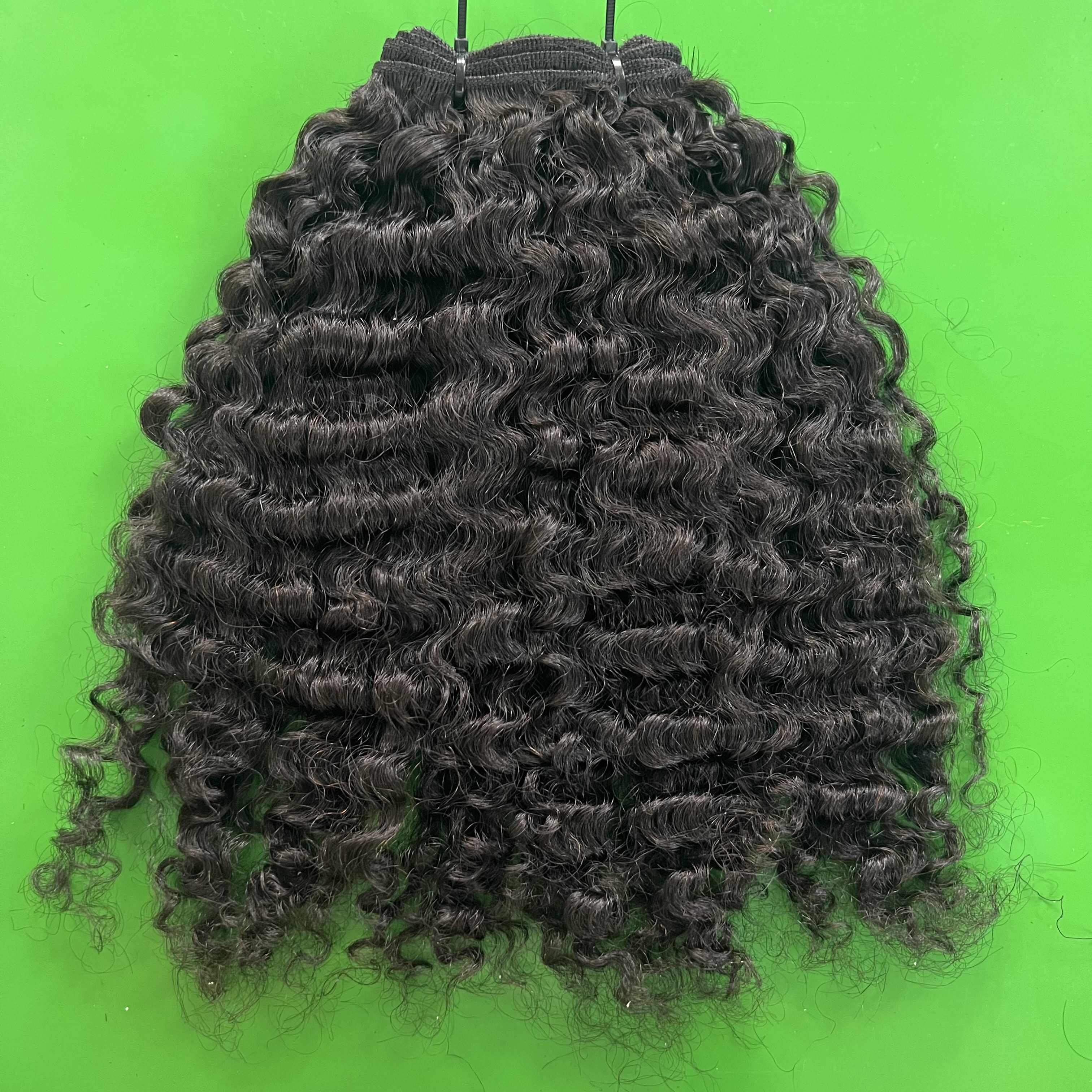 Double Drawn Burmese Curly Raw Vietnamese Hair Bundles Mix Donors Human Hair Extensions