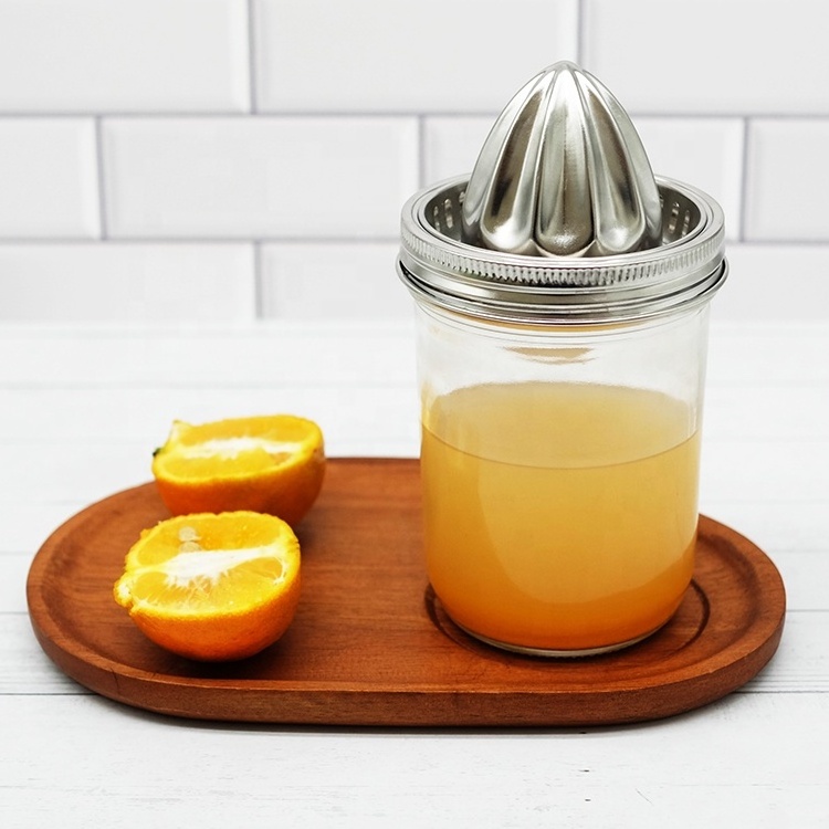 Mason Jar Juicer Lid Lemonade Orange Juice Fits Wide Mouth Mason Jars Canning Jars