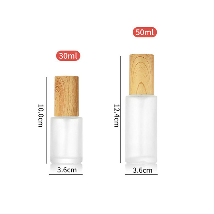 Frosted Glass Spray Bottles Perfume Atomizer Fine Mist Spray Bottles Cosmetic Spray Packaging Container For Essential Oils