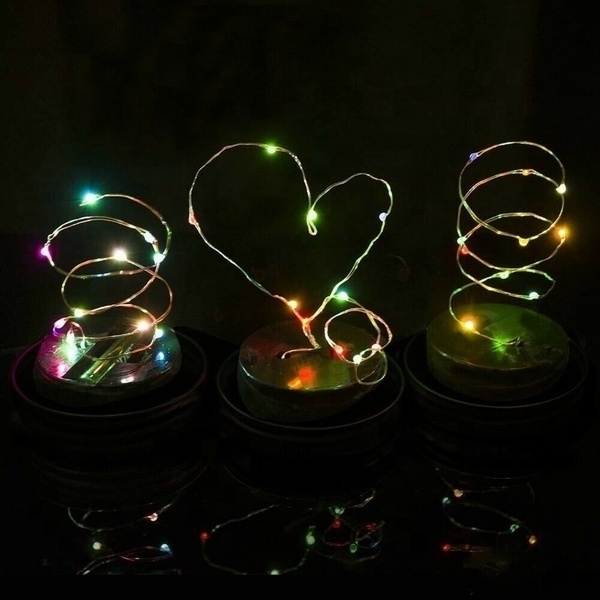 Solar Powered Mason Jar Lid Lights with Handles Interior Creative Design Lights Outdoor Waterproof Led Hanging Light for Wedding