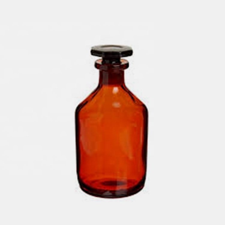 Classic 125ml 250ml Glass Amber Transparent Bottles with Corks for Matches Gift Candy Reagent Dark Bottles in Bulk