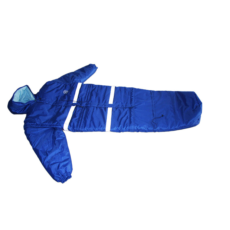 Aosener relief emergency multi-function blue coat and sleeping bag three size insulation warm sleeping bag