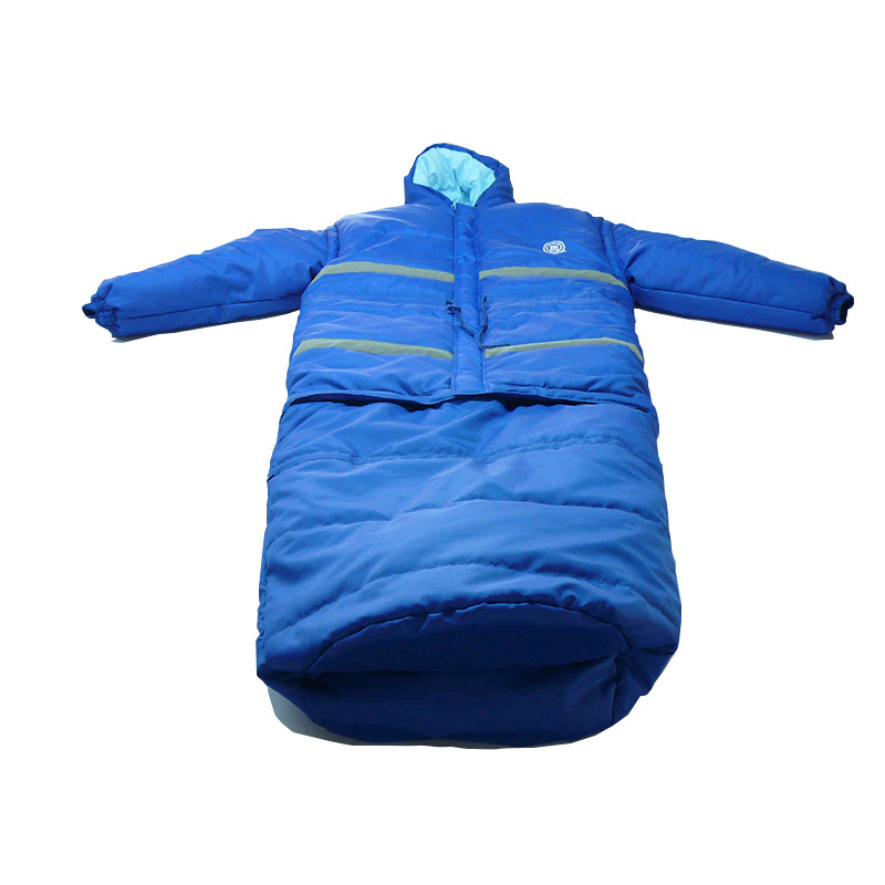 Aosener relief emergency multi-function blue coat and sleeping bag three size insulation warm sleeping bag