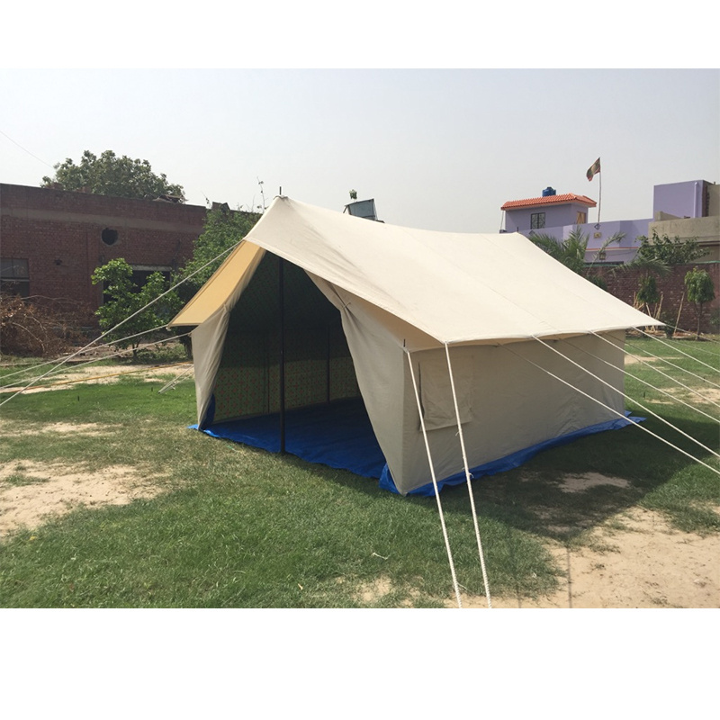 Aosener disaster relief emergency shelter tent waterproof emergency disaster relief double fly ridge earthquake tent