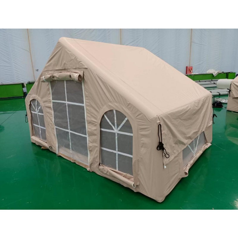 Aosener 7 sqm 3 to 4 people air pneumatic tent joyful fun tents camping outdoor inflatable tent