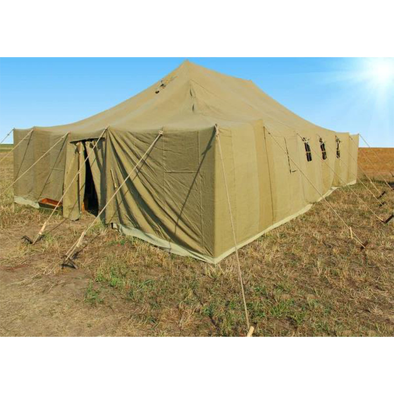 Russian USV56 UST56  accommodation living tent 9x6 green 40 people green heavy duty canvas tent