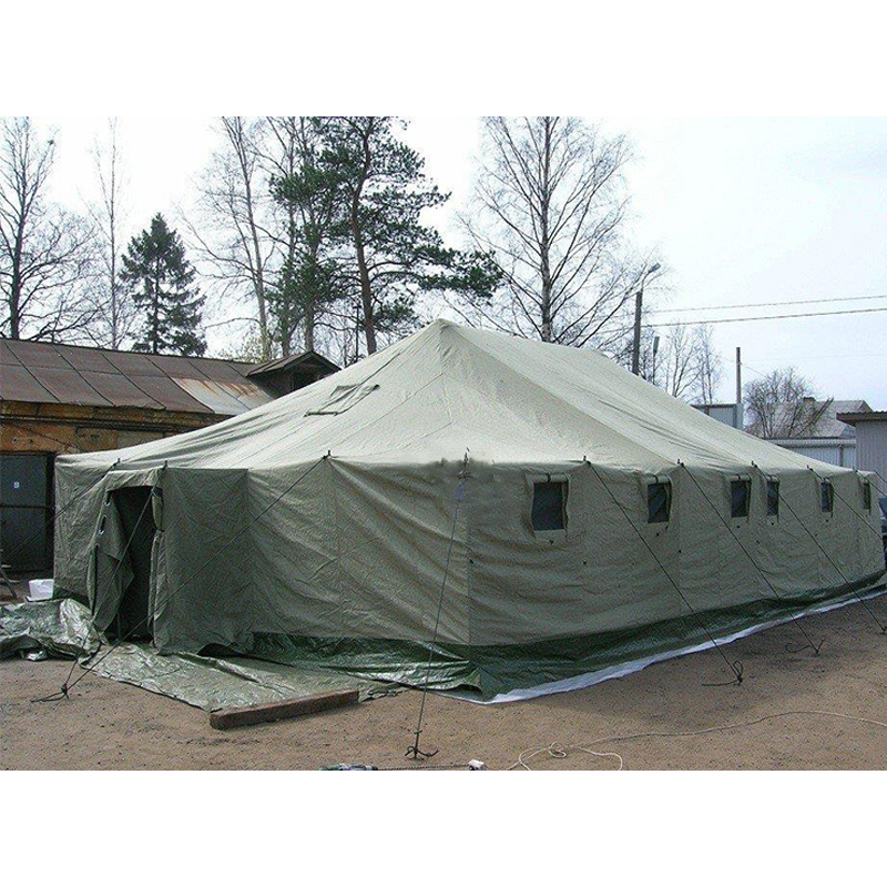 Russian USV56 UST56  accommodation living tent 9x6 green 40 people green heavy duty canvas tent