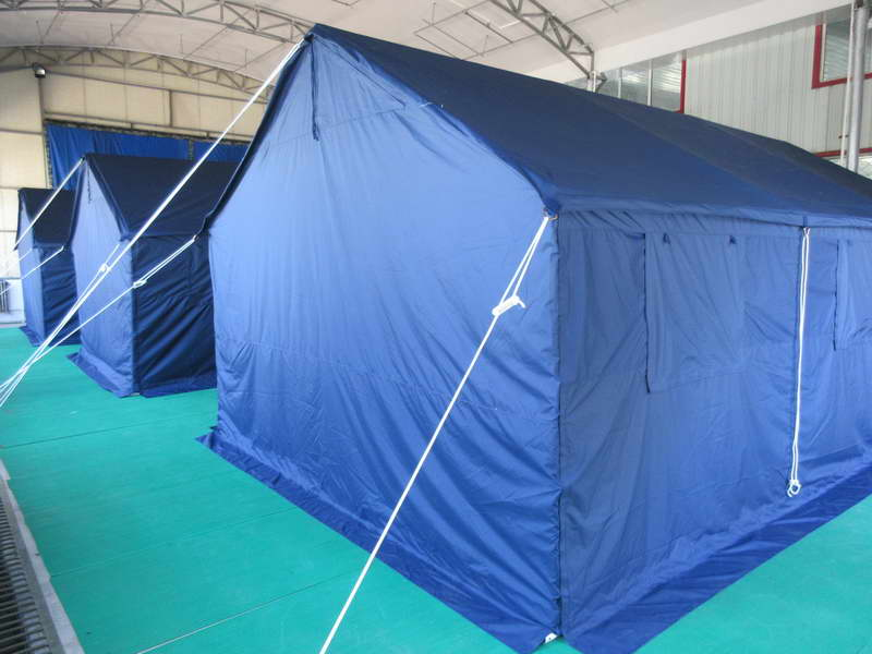 Aosener 20 Sqm life tent emergency survival shelter tent canvas waterproof flood relief tent manufacturer