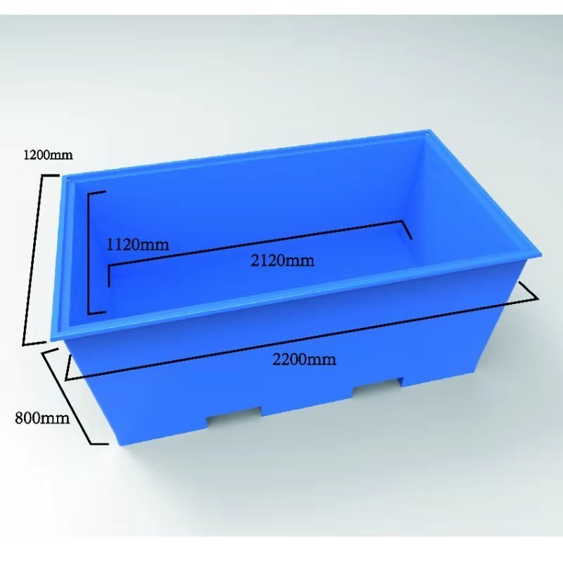 2000*1000*300mm fiberglass frp grp live fish transport tanks