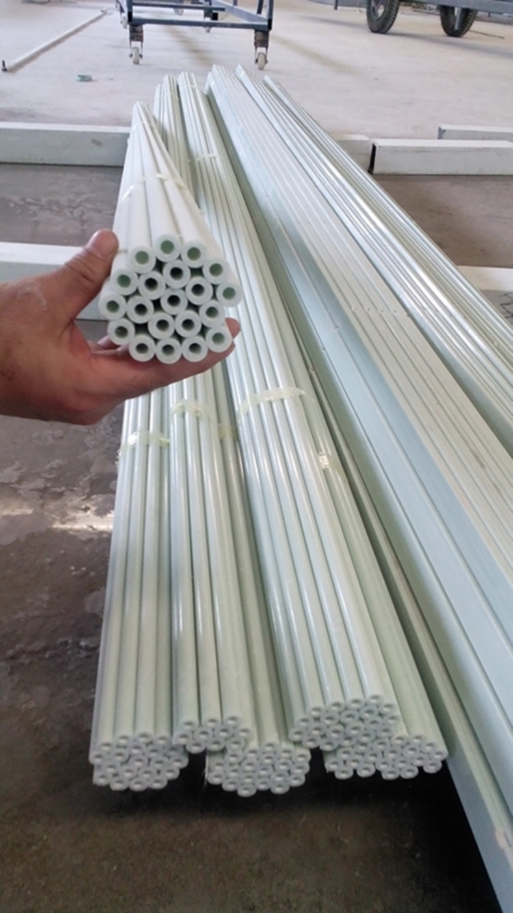 Fiberglass Reinforced Plastic Pultruded Composite FRP GRP hollow round bar