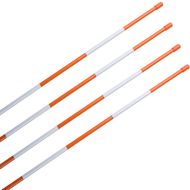 9.5mm  fiberglass pultruded composite plastic frp grp snow rods