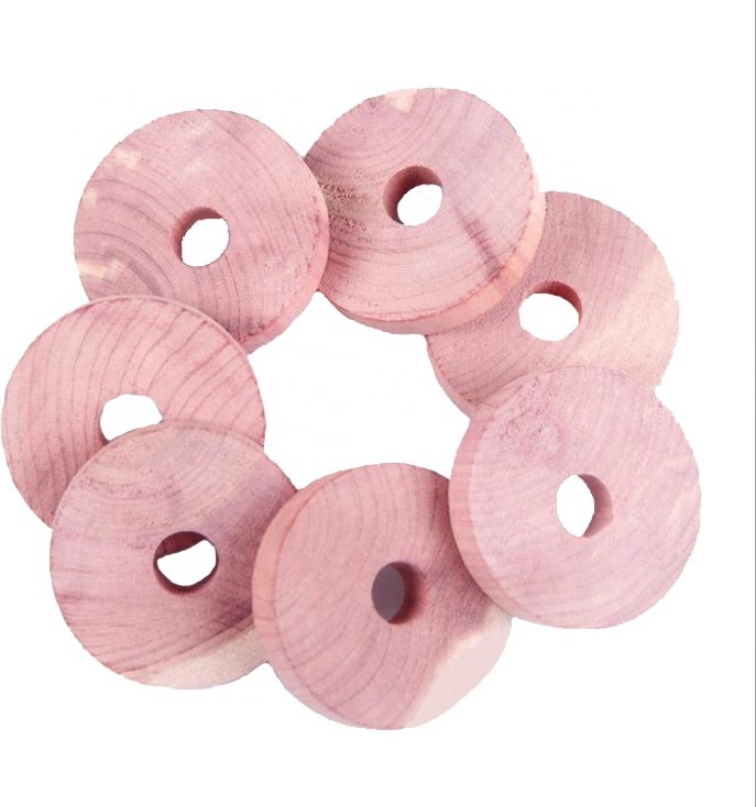 Hot sale Red Cedar rings Wooden Accessories  Cedar Closet Accessories