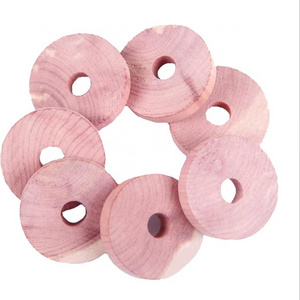 Hot sale Red Cedar rings Wooden Accessories  Cedar Closet Accessories