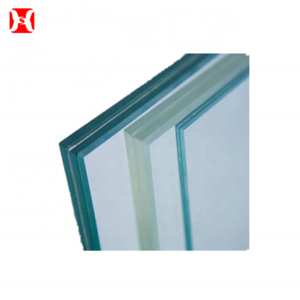 6.38mm Safty PVB Tempered Laminated Glass Clear Toughened Flat/Curved Laminated Glass Wall