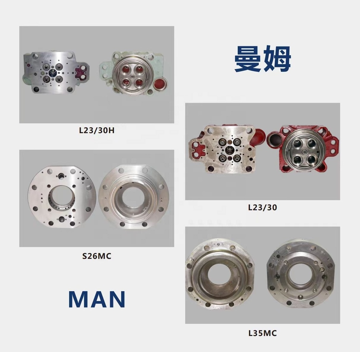 Cylinder Head For DAIHATSU/ MAN / WARTSILA /NIIGATA /MAK/ China Brand of Ship Marine Engine Spare Parts