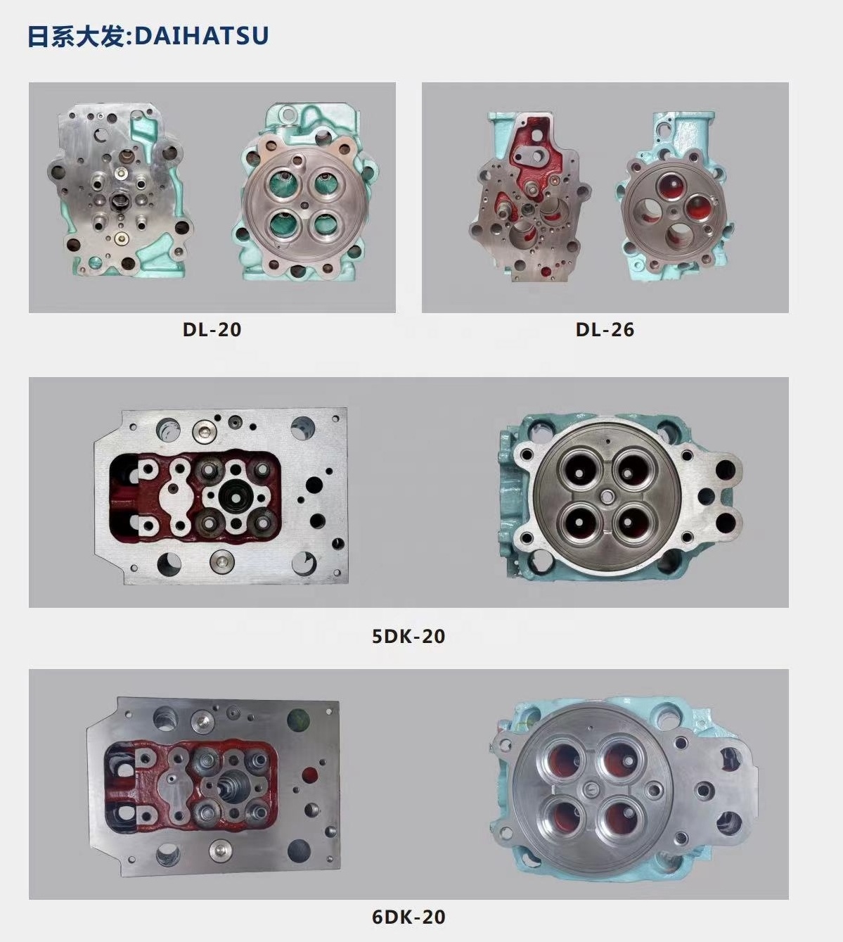 Cylinder Head For DAIHATSU/ MAN / WARTSILA /NIIGATA /MAK/ China Brand of Ship Marine Engine Spare Parts