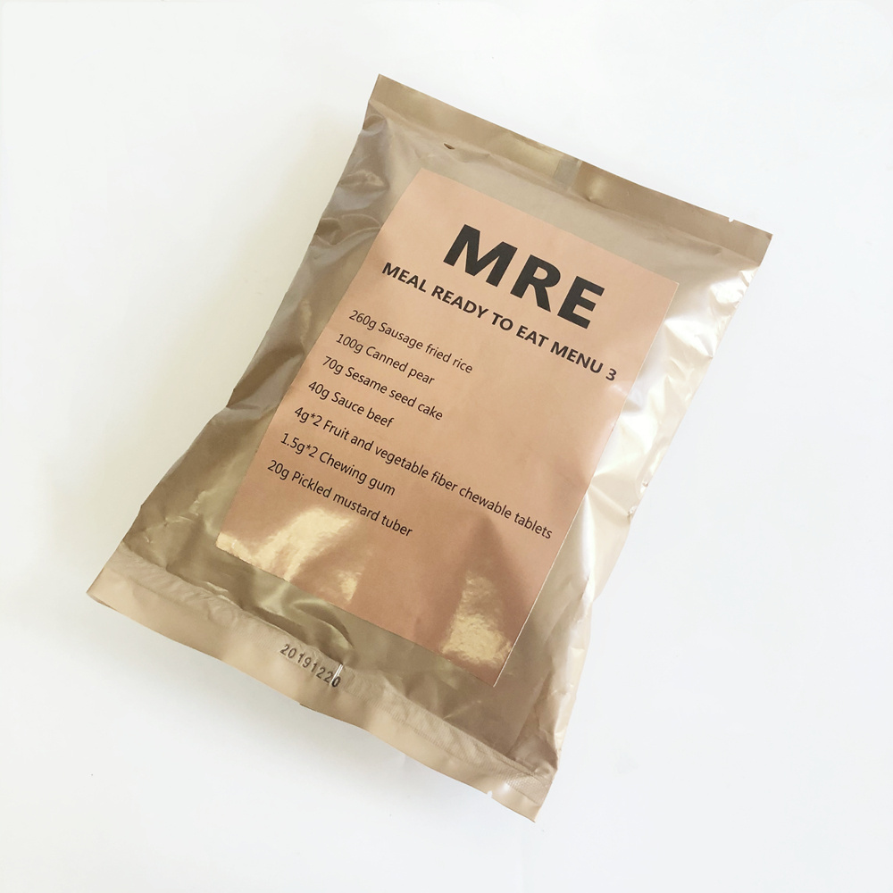 New Emergency Mre Self Heating mre food ration