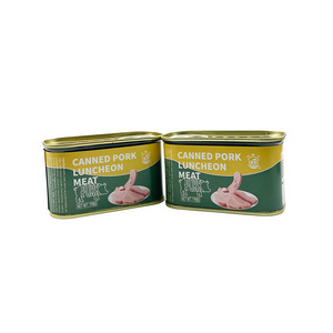 Canned pork luncheon meat instant emergency high energy food