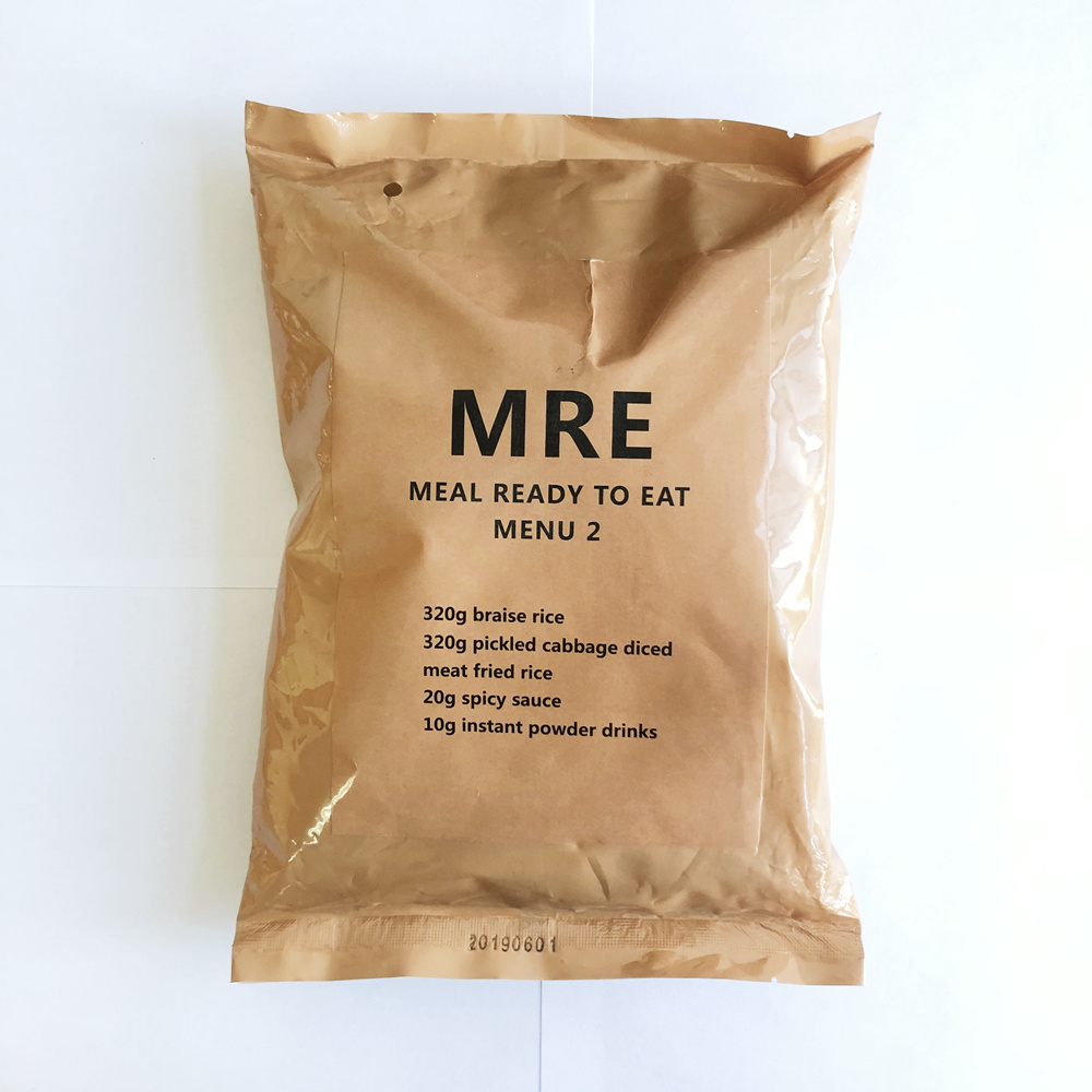 MRE Portable braised rice combat food mre ration food(MENU2)