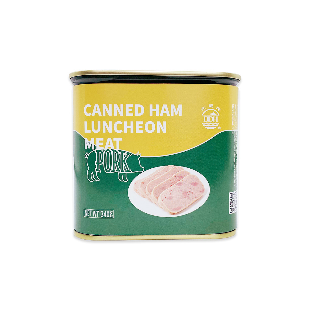 340g Canned Pork Ham Luncheon Meat Emergency bulk Can Food