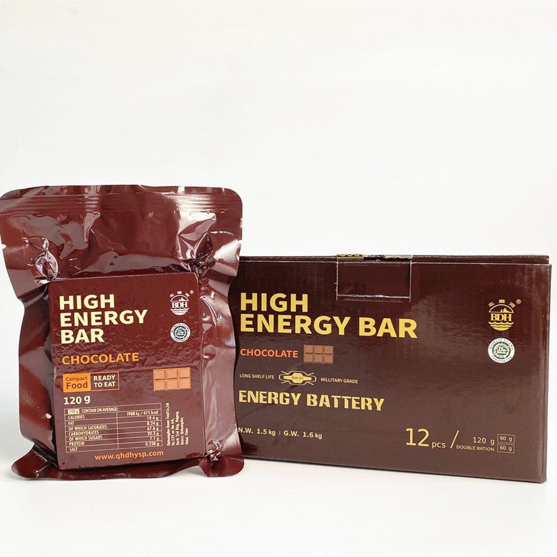 Chocolate flavor high energy emergency food ration