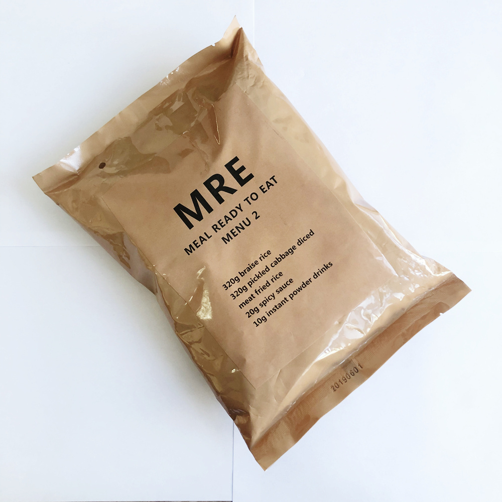 MRE Portable braised rice combat food mre ration food(MENU2)