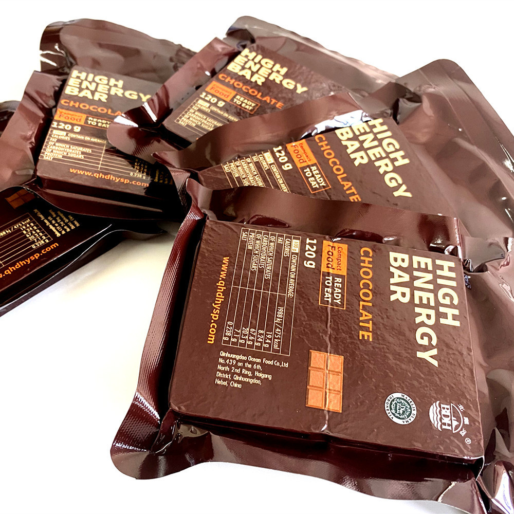 Chocolate flavor high energy emergency food ration