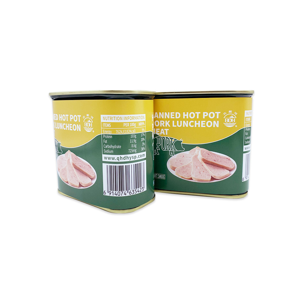 340g Canned Pork Ham Luncheon Meat Emergency bulk Can Food