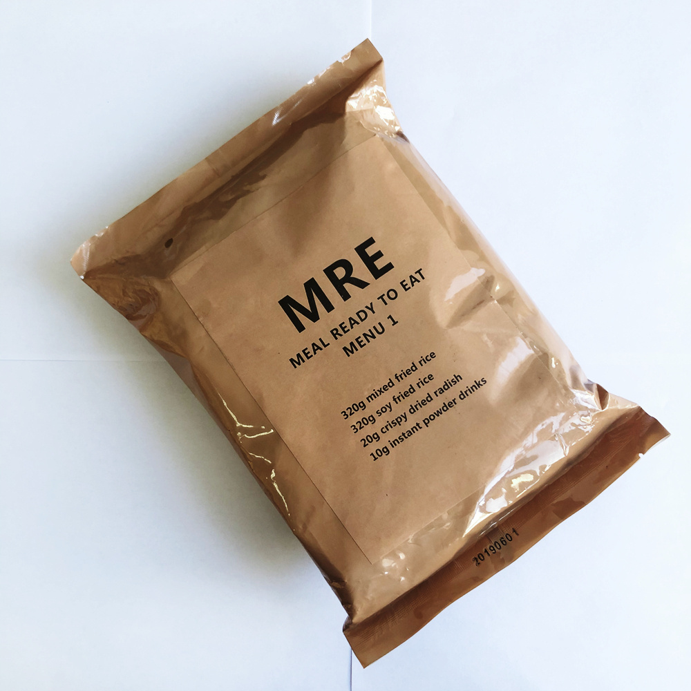 MRE Portable mixed fried rice combat food mre ration food(MENU1)