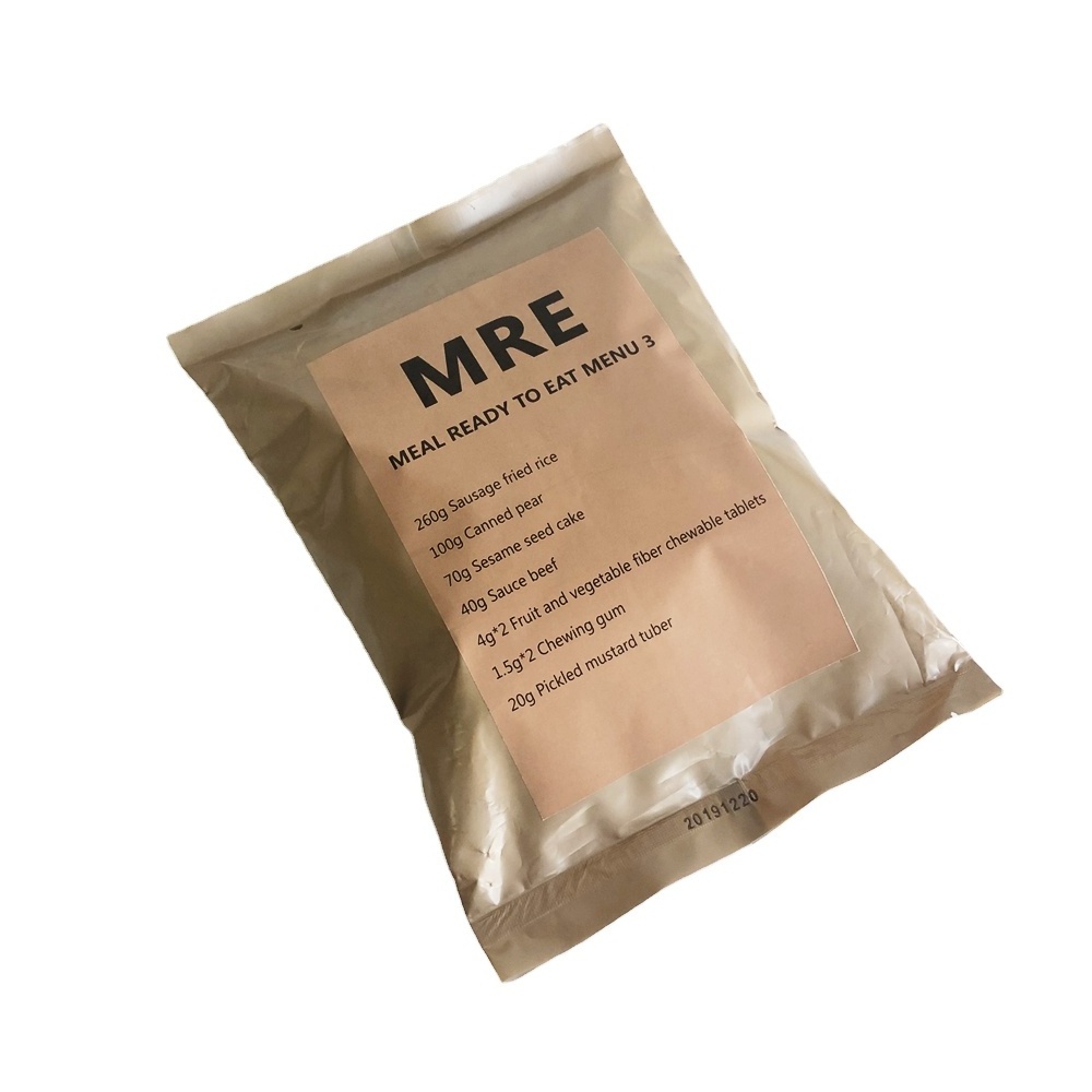 New Emergency Mre Self Heating mre food ration