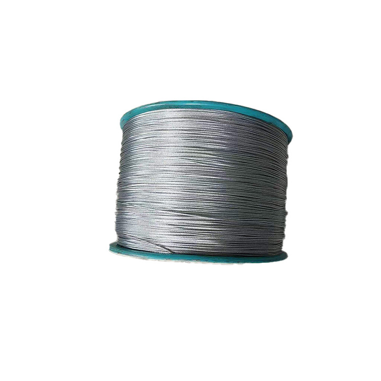 Best-selling 7*7 Diameter 1.5mm Car Motorcycle Brake Line,6*7+ Iws Galvanized Steel Wire Rope