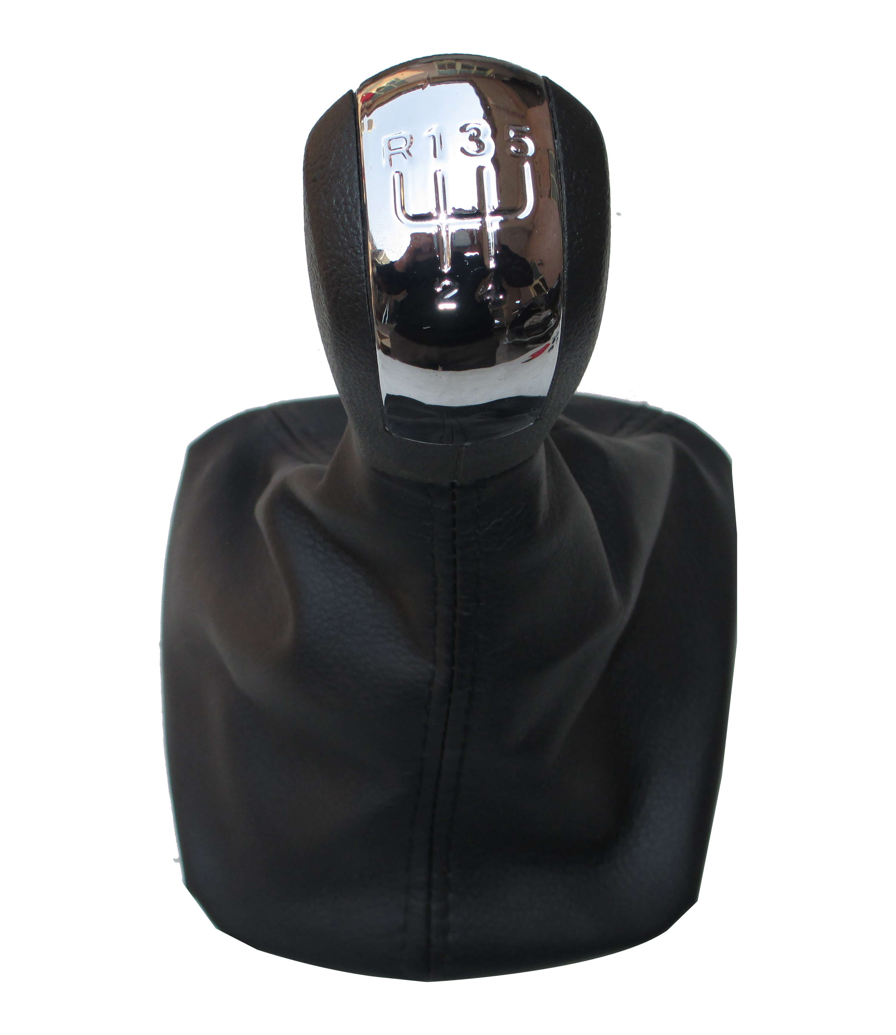 Manual Gear Shift Knob with Gaitor Boot Cover for Skoda Superb